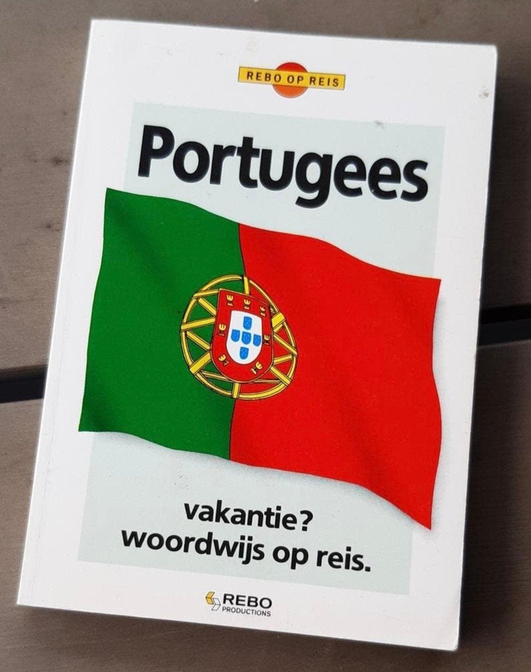 Portugees: Vakantie? Woordwijs op reis. (Rebo op Reis), Non-fictie, Ophalen of Verzenden, Nederlands, Portugees, E.R. Slingenberg - Hoogeveen
