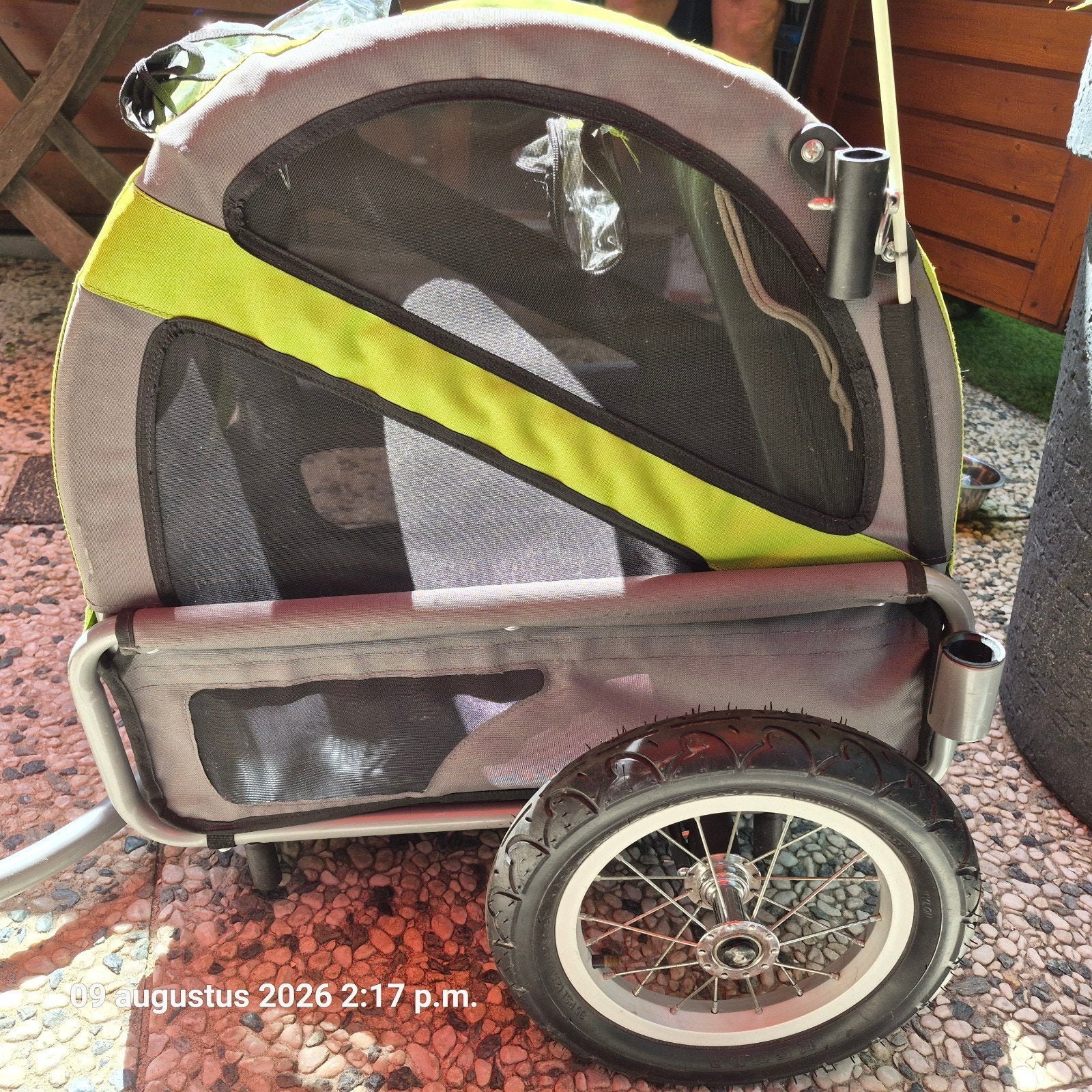 Doggy ride fietskar kleine hond, Ophalen, 20 tot 40 kg, Zo goed als nieuw, Hondenkar