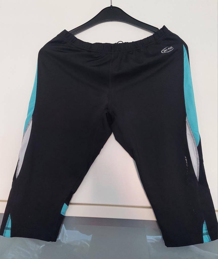 Runningbroek dames knielengte maat M, Kleding | Dames, Maat 38/40 (M), Zwart, Overige typen, Ophalen of Verzenden