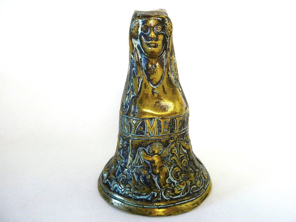Antieke XXL Koninginnenbel / tafelbel F.Hemony Anno 1569, Ophalen of Verzenden, Brons