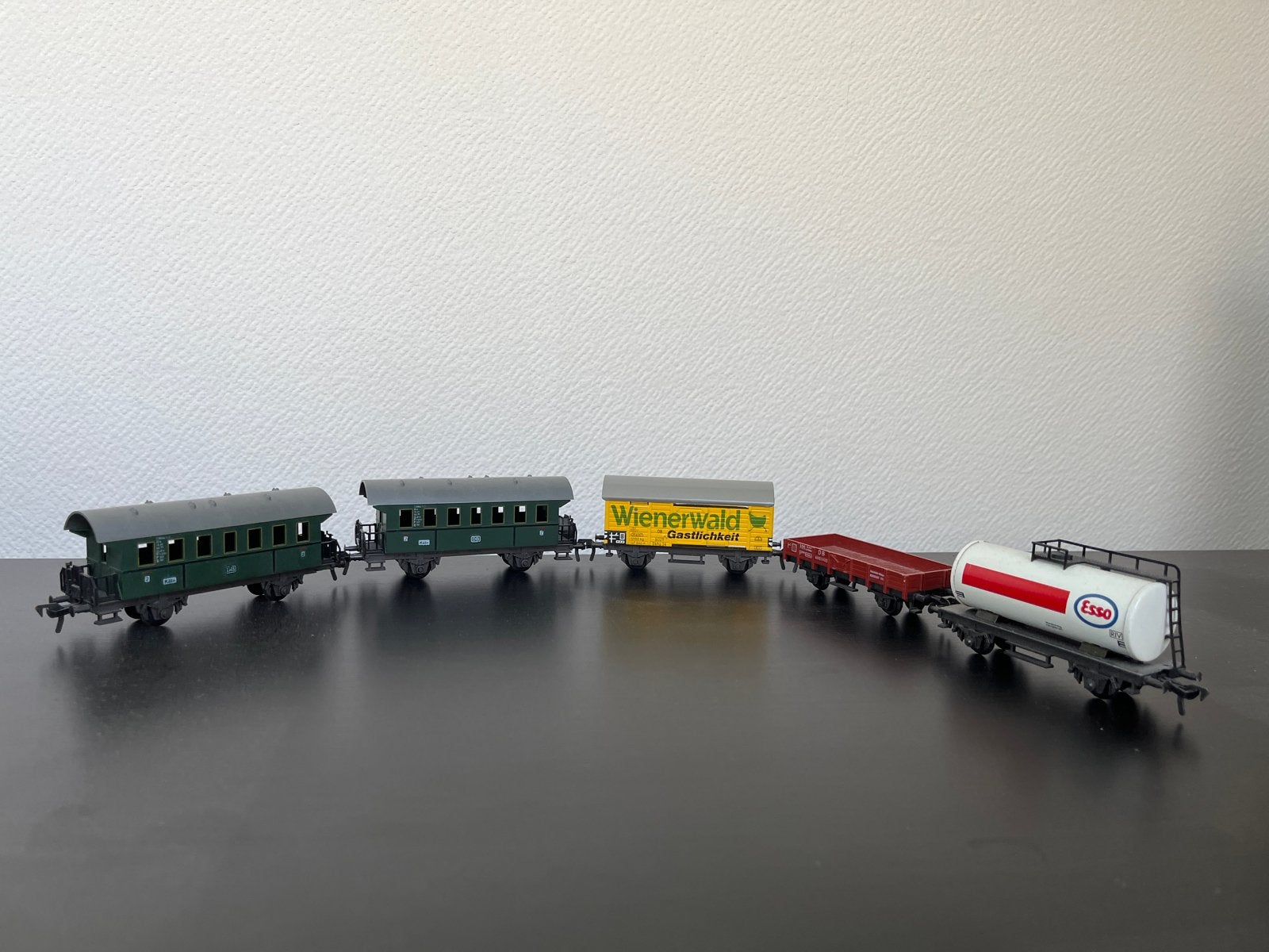 5 Treinwagons HO - Diverse modellen, Ophalen of Verzenden, Gebruikt, Wagon, Overige merken