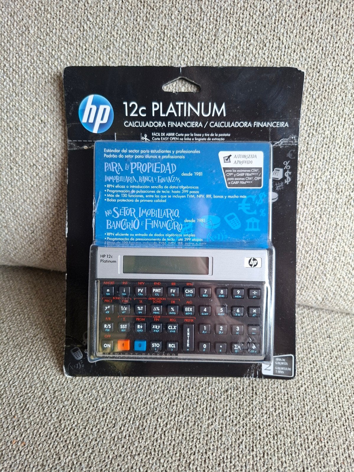 12 c platinum hp grafische rekenmachine nieuw in doos, Ophalen of Verzenden, Grafische rekenmachine, Nieuw