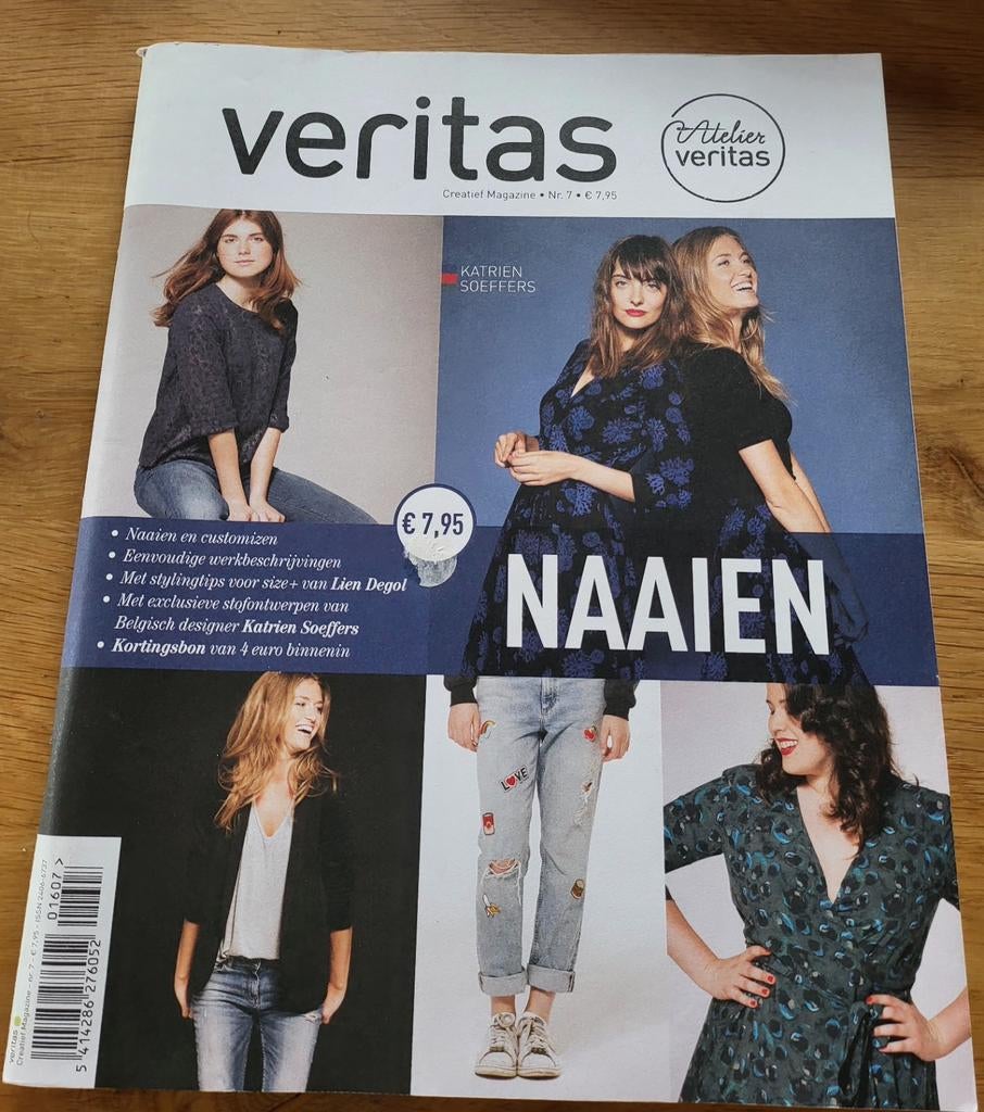 Veritas modetijdschrift met patronen en omschrijvingen, Ophalen of Verzenden, Zo goed als nieuw