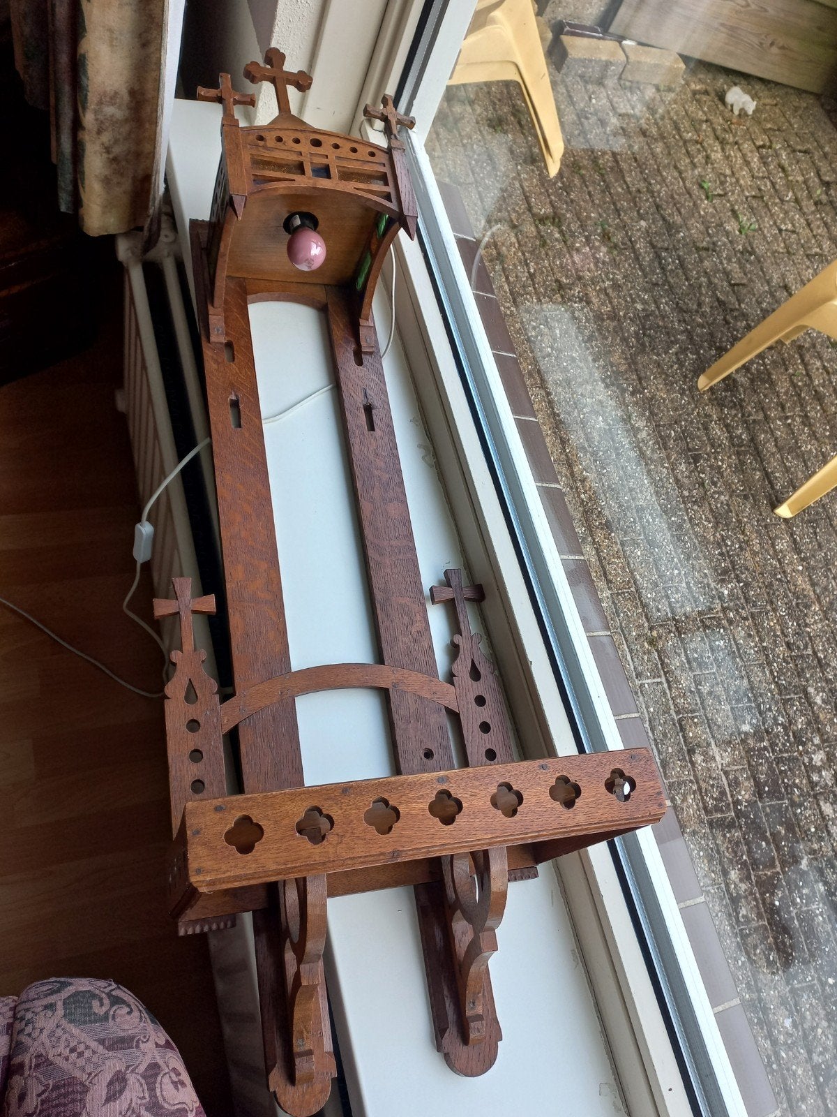 Amsterdamse school. Wandconsole., Ophalen