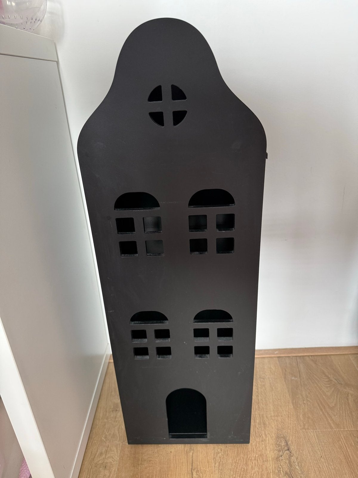 Leuke houten HEMA grachtenpand kastje/boekenkastje, Ophalen, Minder dan 50 cm, Gebruikt, Minder dan 25 cm