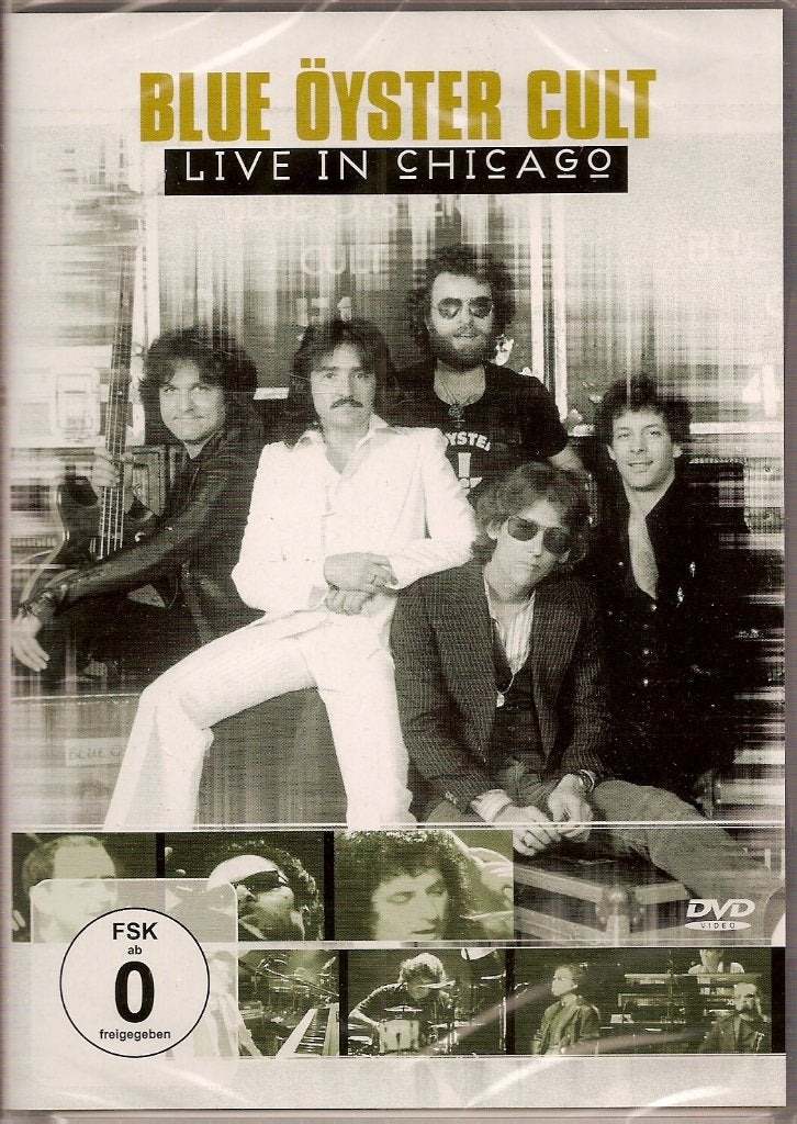 Blue Oyster Cult - Live in Chicago, Alle leeftijden, Ophalen of Verzenden, Nieuw in verpakking, Concert