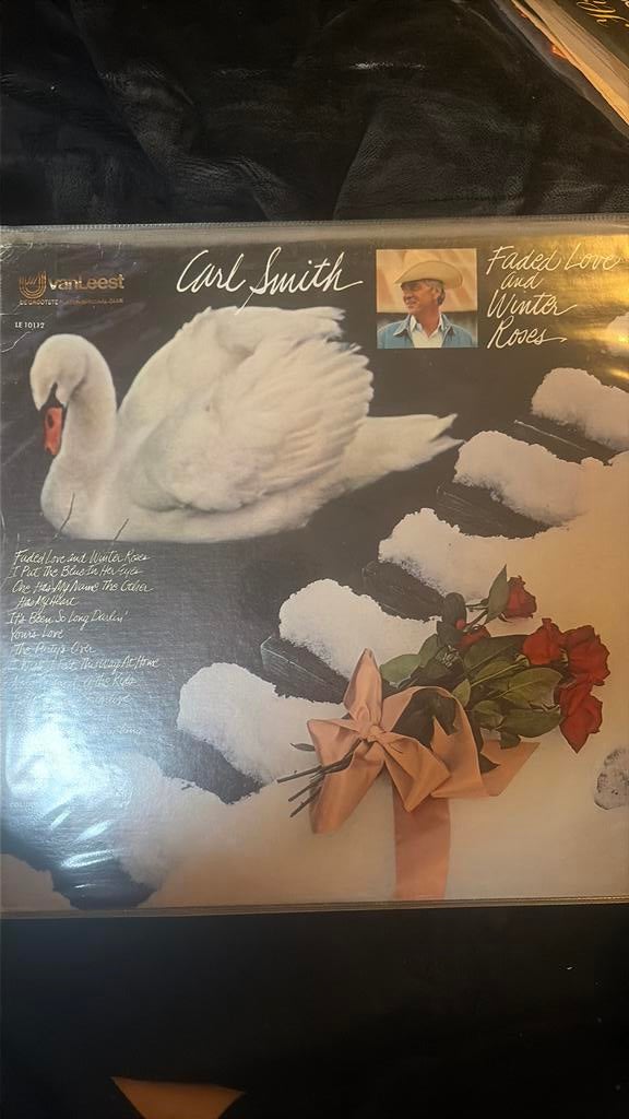 Carl Smith Faded Love and Winter Roses, Ophalen of Verzenden, Zo goed als nieuw, 12 inch, Pop