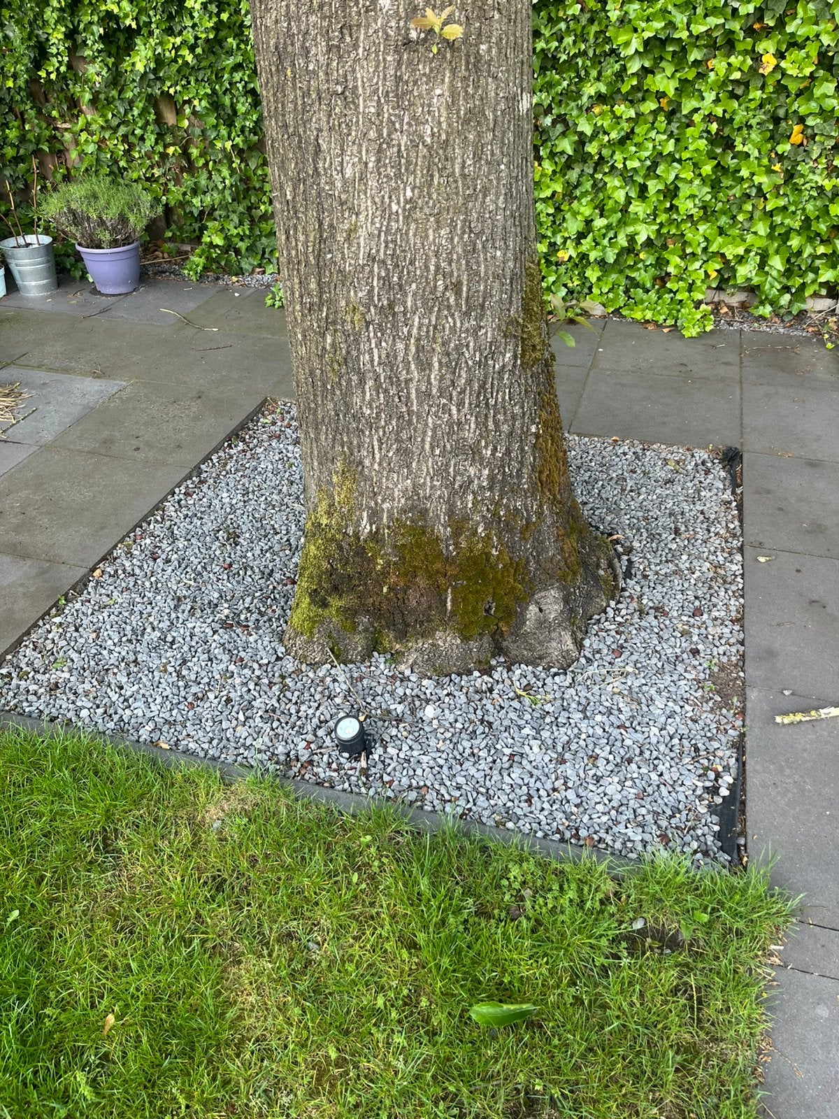 Basalt split voor tuin, Tuin en Terras, Ophalen, Gebruikt, Grind, Basalt