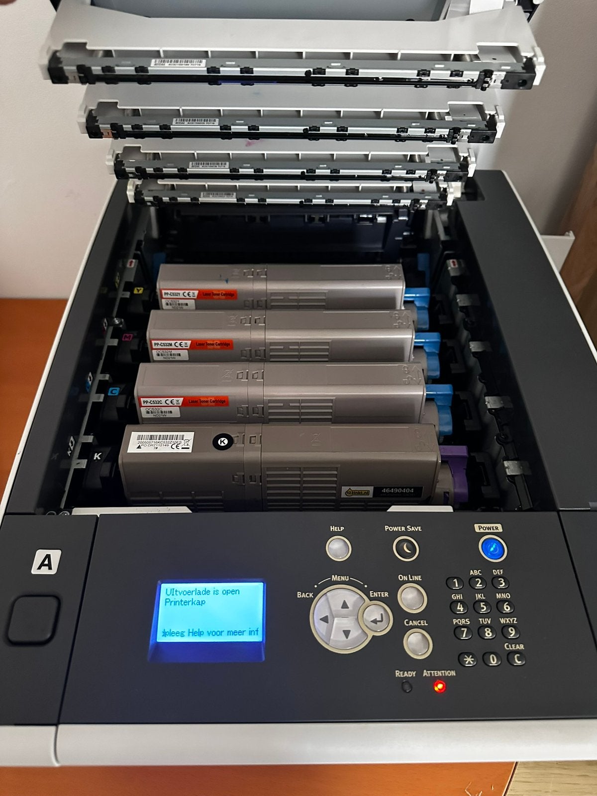 OKI C532 Laser printer, Draadloos, Printer, Kleur printen, Ophalen of Verzenden