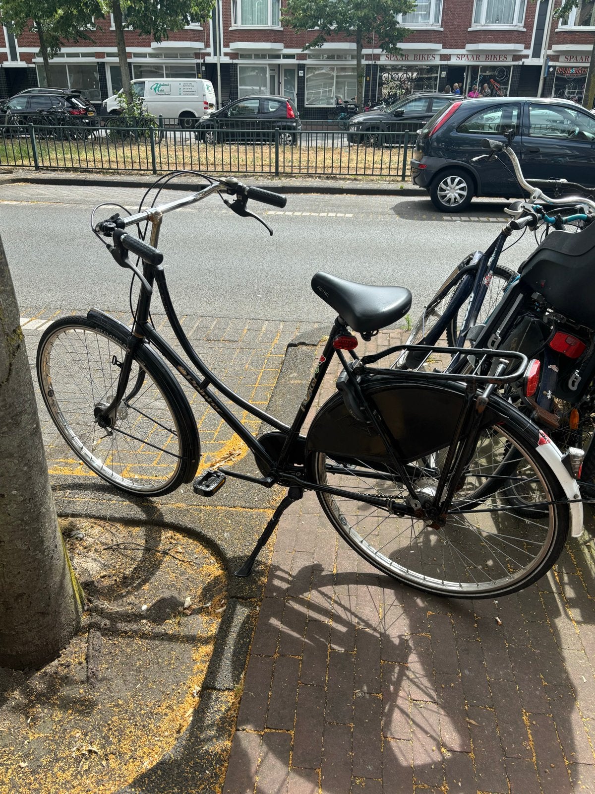 Pointer omafiets met versnellingen en handremmen, Fietsen en Brommers, Fietsen | Dames | Omafietsen, Ophalen, Gebruikt, Handrem