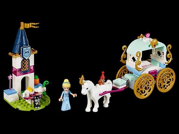 LEGO Disney Assepoester's Koets 41159 - Complete set, Inclusief instructies, Lego, Ophalen of Verzenden, Zo goed als nieuw