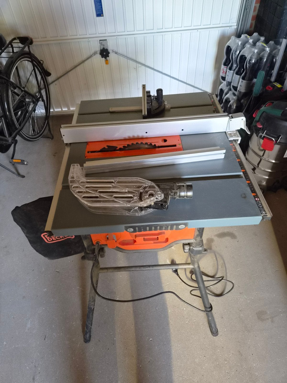 Black & Decker Zaagtafel - Krachtig en Betrouwbaar, Ophalen, Gebruikt, Cirkelzaag, 70 mm of meer