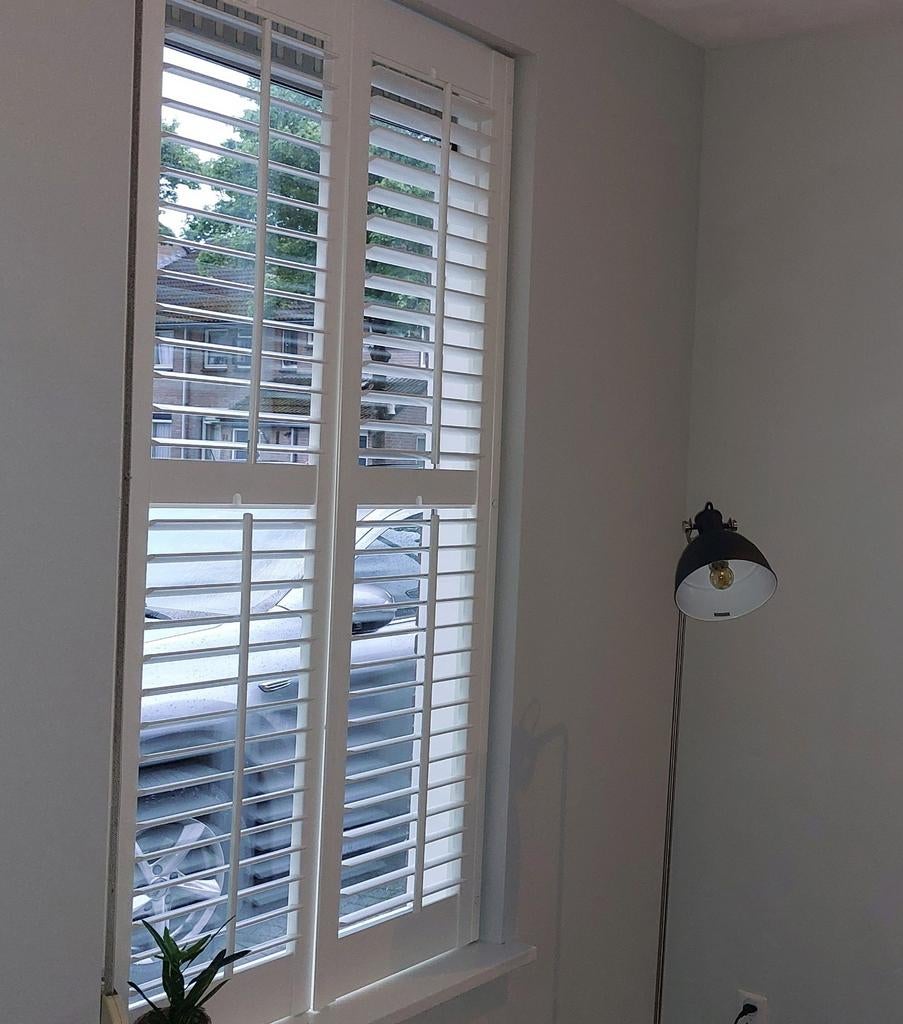 Houten shutters Jasno 88x178 cm, Wit, Zo goed als nieuw, 150 tot 200 cm, 50 tot 100 cm