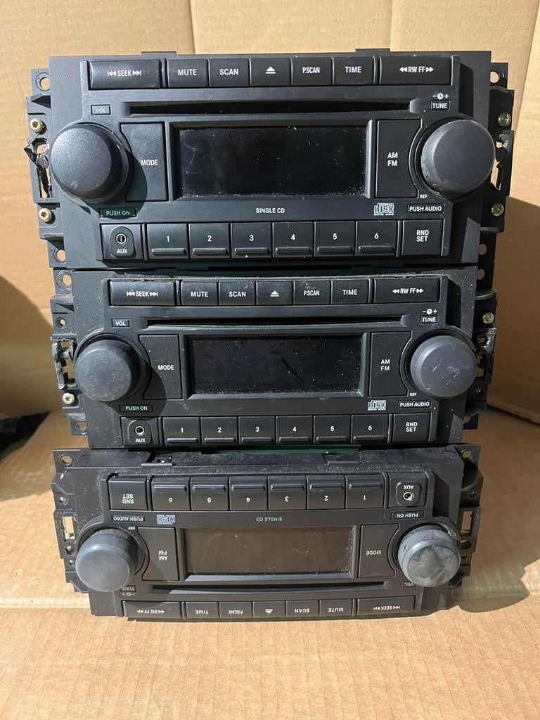 Diverse autoradio’s, Ophalen, Gebruikt