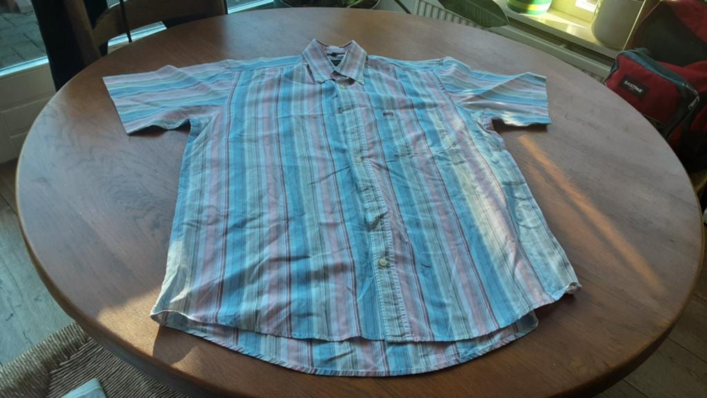Gestreepte heren overhemd - Bugatti Man, Kleding | Heren, Blauw, Ophalen of Verzenden, Overige halswijdtes, Bugatti Man