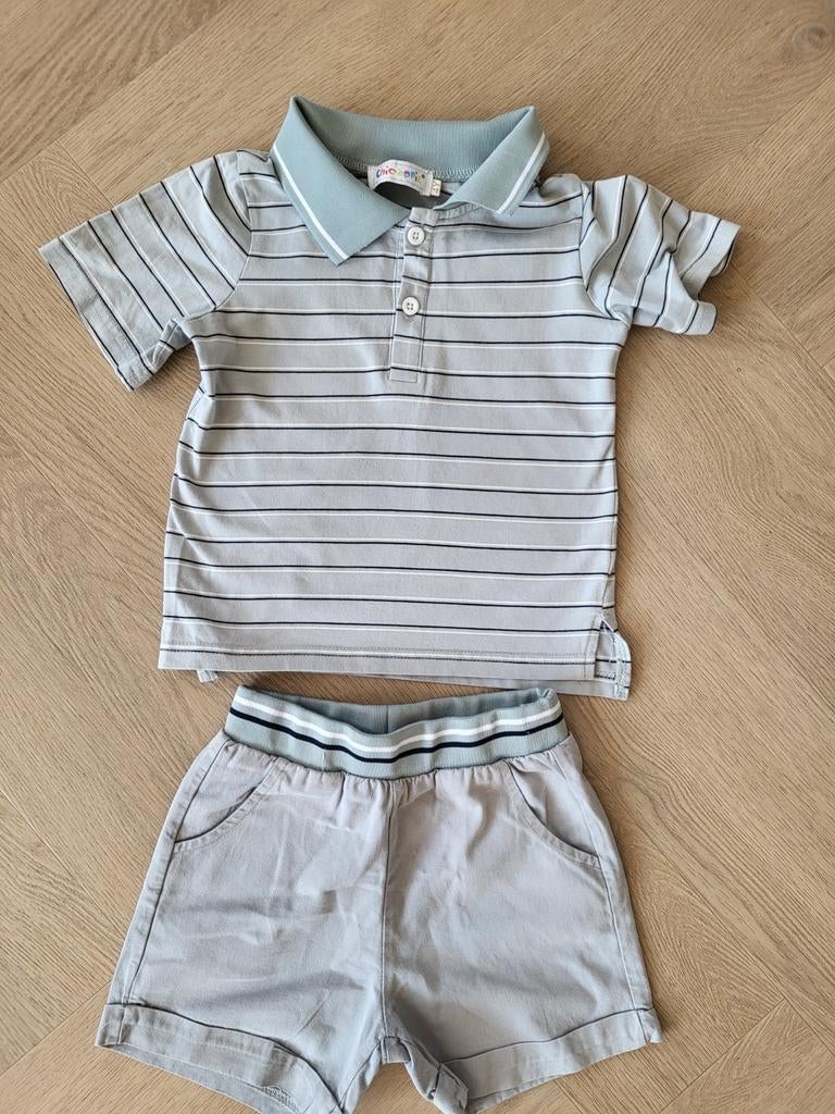 Nieuw setje: polo en korte broek van Chicaprie maat 104, Kinderen en Baby's, Ophalen of Verzenden, Nieuw, Maat 104