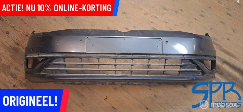 GOLF 7.5 7 FACELIFT Voorbumper LR7H 4X PDC BUMPER SCHADE