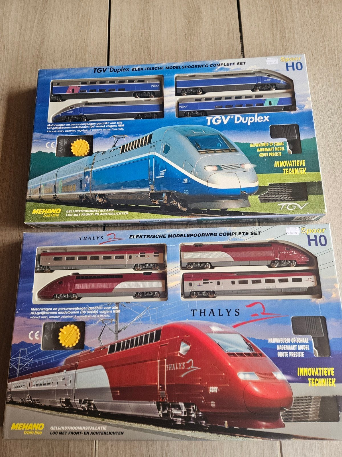 Mehano TGV Duplex & Thalys Treinset H0 Gelijkstroom, Overige merken, Treinset, Gelijkstroom, Nieuw