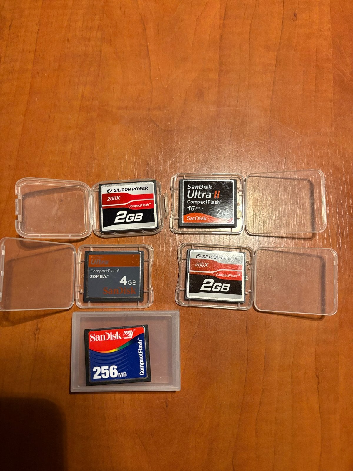 CompactFlash (CF) geheugenkaarten - diverse merken en capaci, Gebruikt, Ophalen of Verzenden, 4 GB, Fotocamera