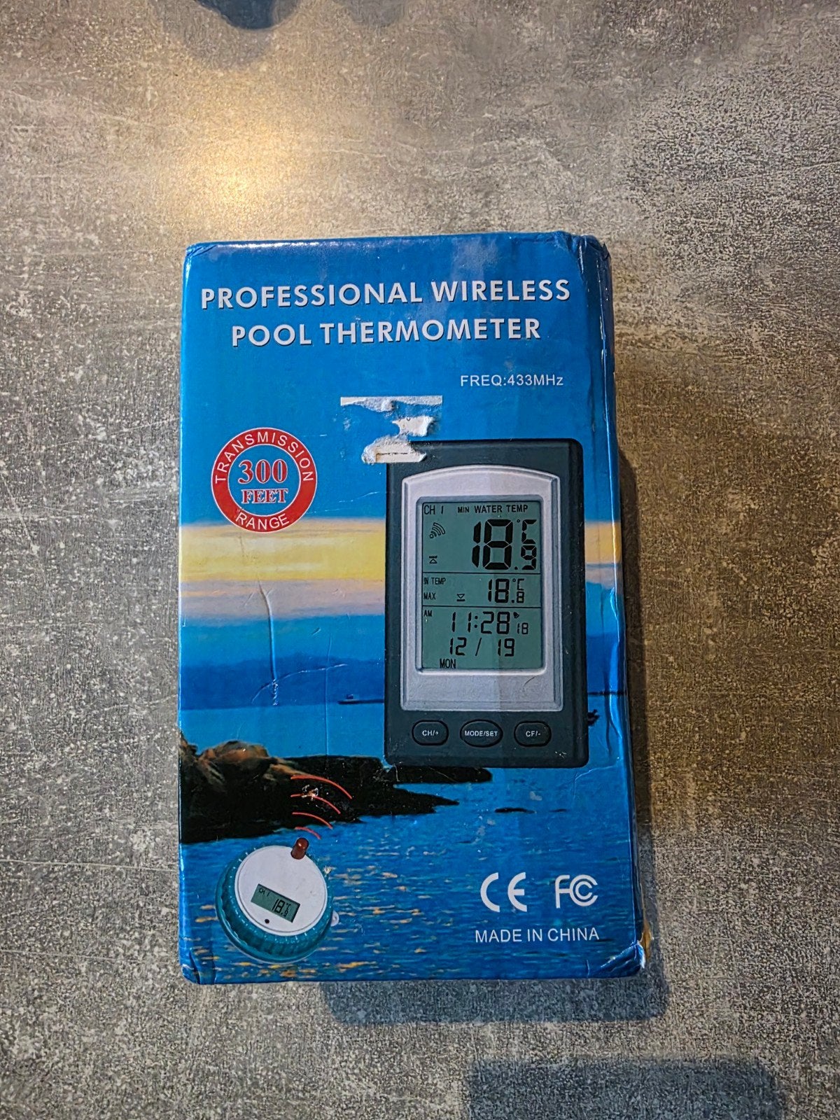 Draadloze Zwembad Thermometer - NIEUW IN DOOS, Overige typen, Onbekend, Nieuw, Ophalen of Verzenden