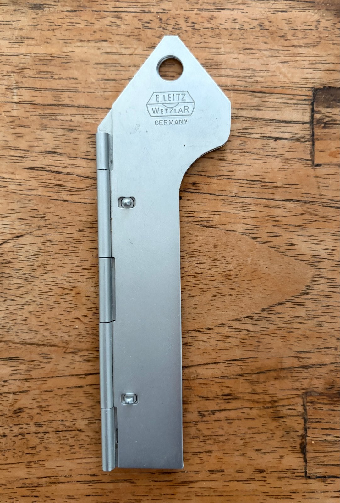 Leica Leitz Film Snijsjabloon ABLON 14126 Cutter Metaal, Leica, Overige typen, Ophalen of Verzenden, Gebruikt