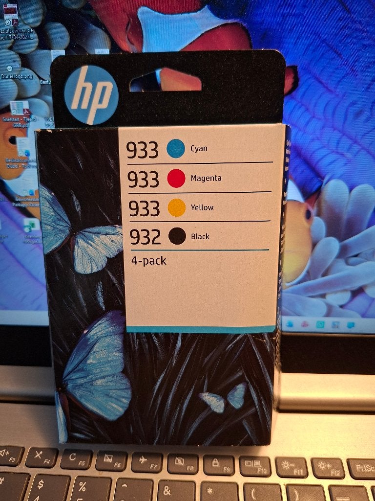 HP 933 4-pack printerinkt, Ophalen, Nieuw, Cartridge, HP