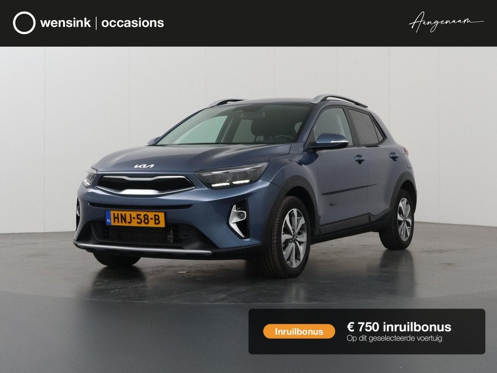 Kia Stonic 1.0 T-GDi MHEV DynamicPlusLine | Keyless | Naviga, Auto's, Kia, Bedrijf, Te koop, Stonic, ABS, Achteruitrijcamera, Adaptieve lichten