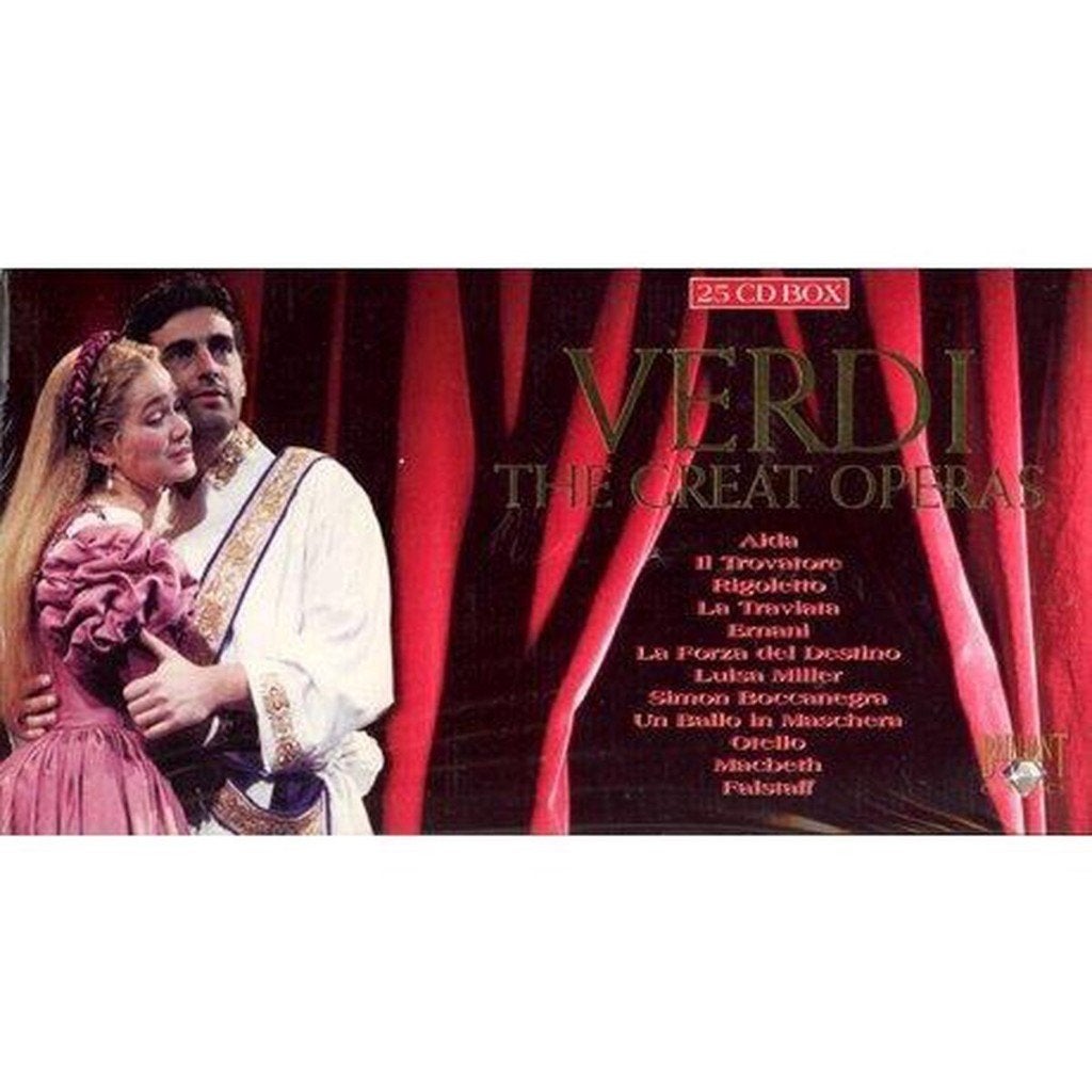 Verdi the great operas limited 25 cd box set limited release, Boxset, Speciale editie, Ophalen of Verzenden, Zo goed als nieuw