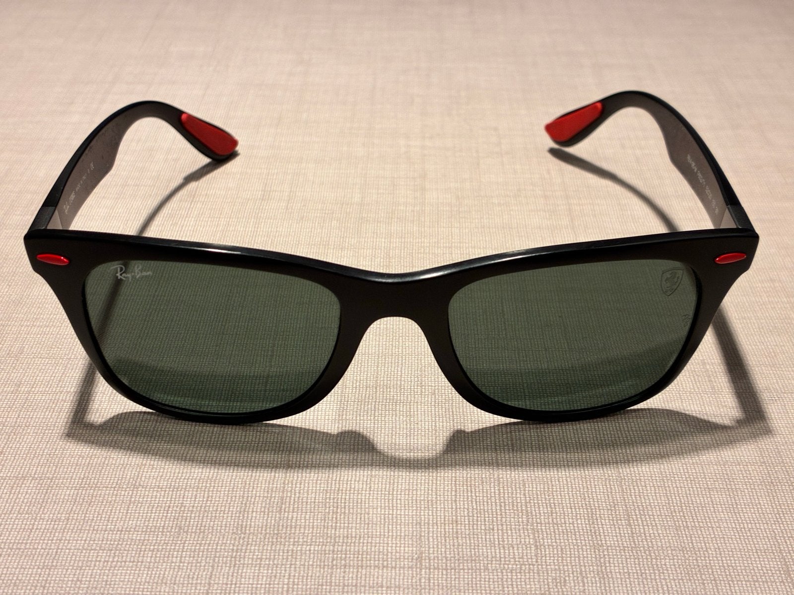 Ray-Ban  Scuderia Ferrari RB4195-M Liteforce Zonnebril, Gebruikt, Zonnebril, Verzenden, Zwart