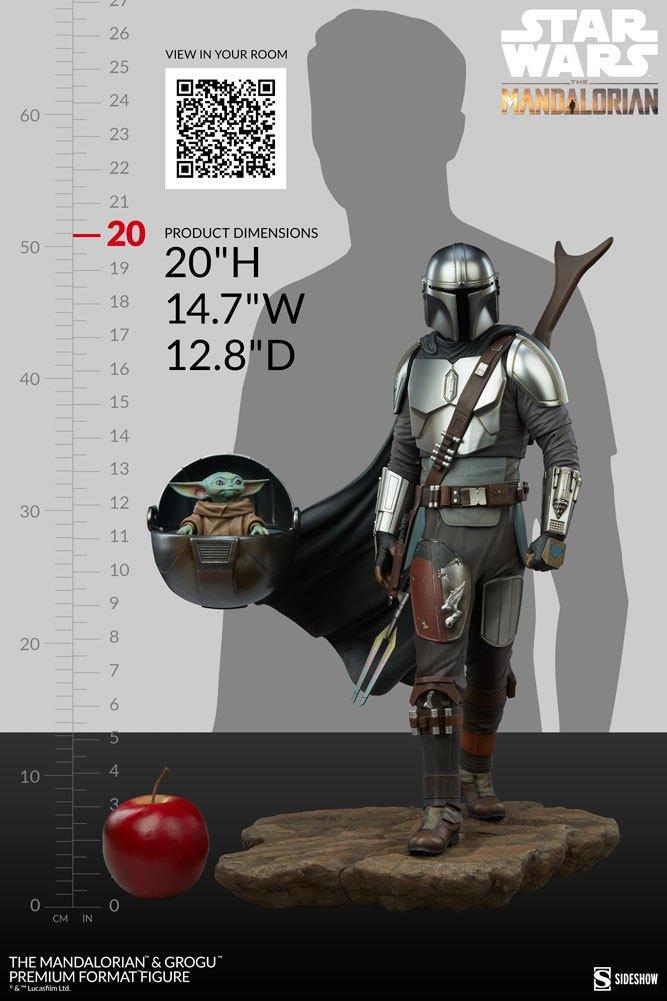 Sideshow The Mandalorian Premium Format, West Campus 1 76863 Herxheim (DE), Heo GmbH, Nieuw, Ophalen of Verzenden