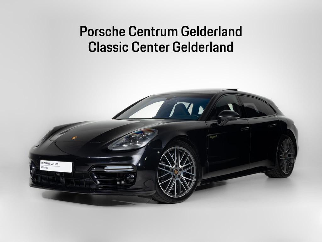 Porsche Panamera Turbo S E-Hybrid Sport Turismo, Auto's, Porsche, Gebruikt, Adaptive Cruise Control, Met garantie (alle), Zwart