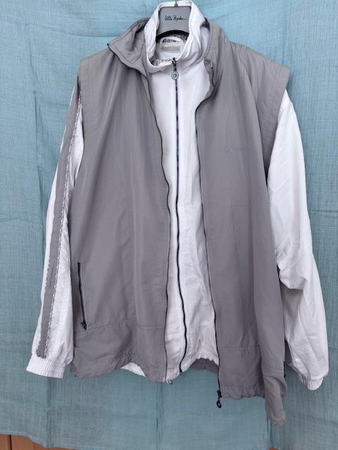 Trainingspak, Kleding | Heren, Sportkleding, Zo goed als nieuw, Wandelen of Outdoor, Maat 56/58 (XL), Wit, Verzenden