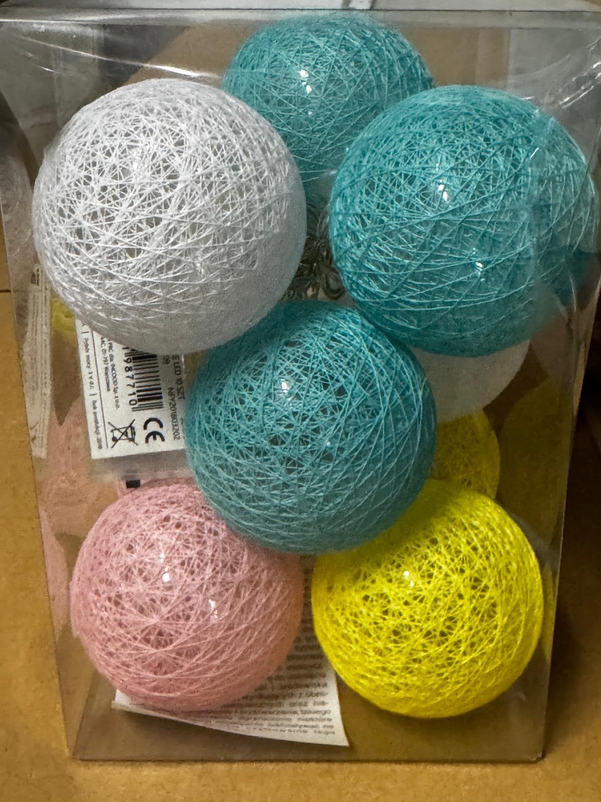 Nieuw feest lampjes ballen op batterij, Ophalen of Verzenden, Zo goed als nieuw