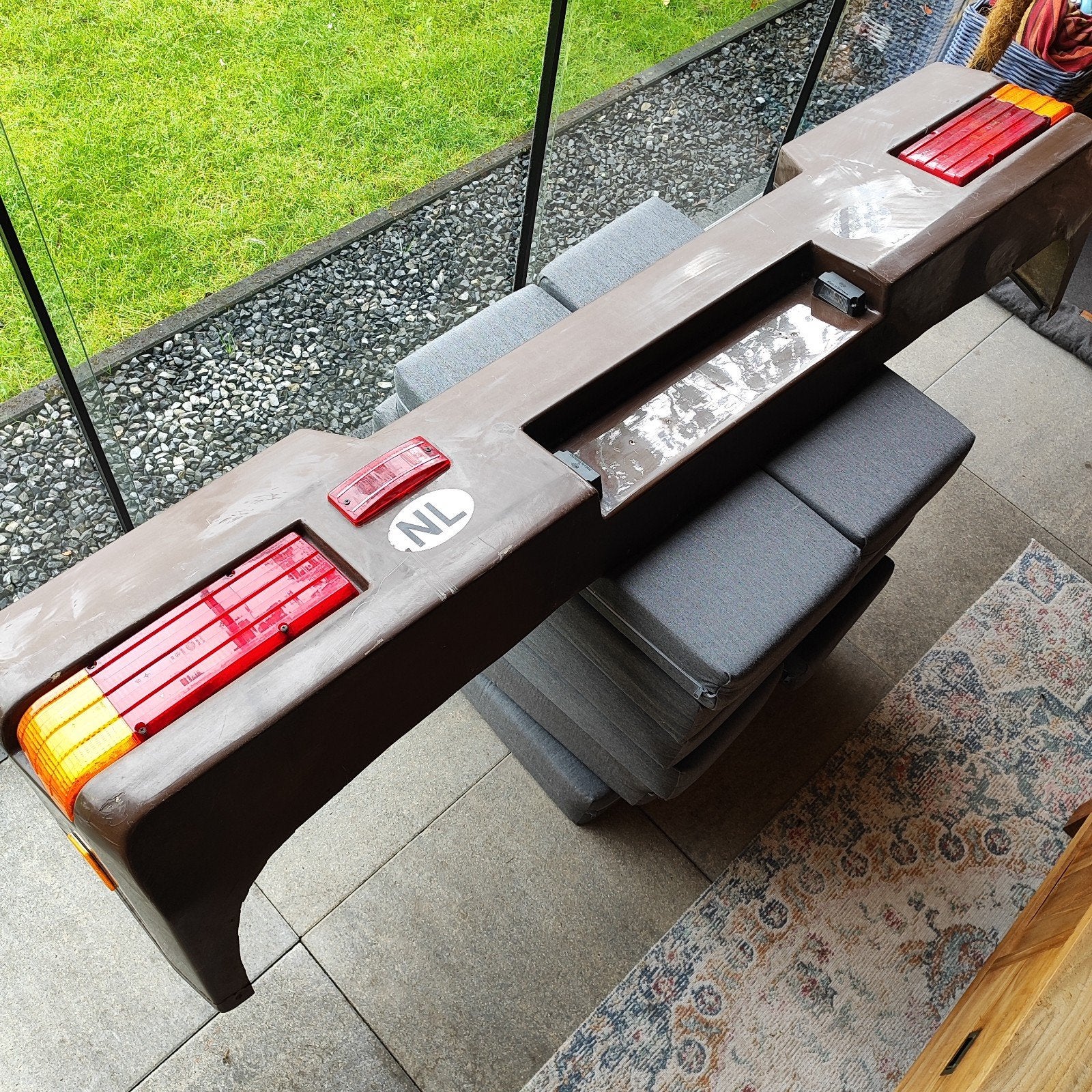 Polyester Bumper MKP MIDI caravan, Ophalen