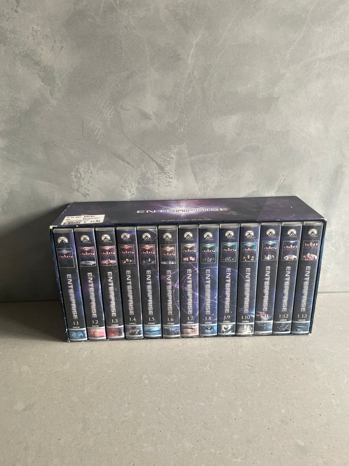 Star Trek Enterprise - Complete Serie VHS Boxset, Science Fiction en Fantasy, VHS, Ophalen, Boxset