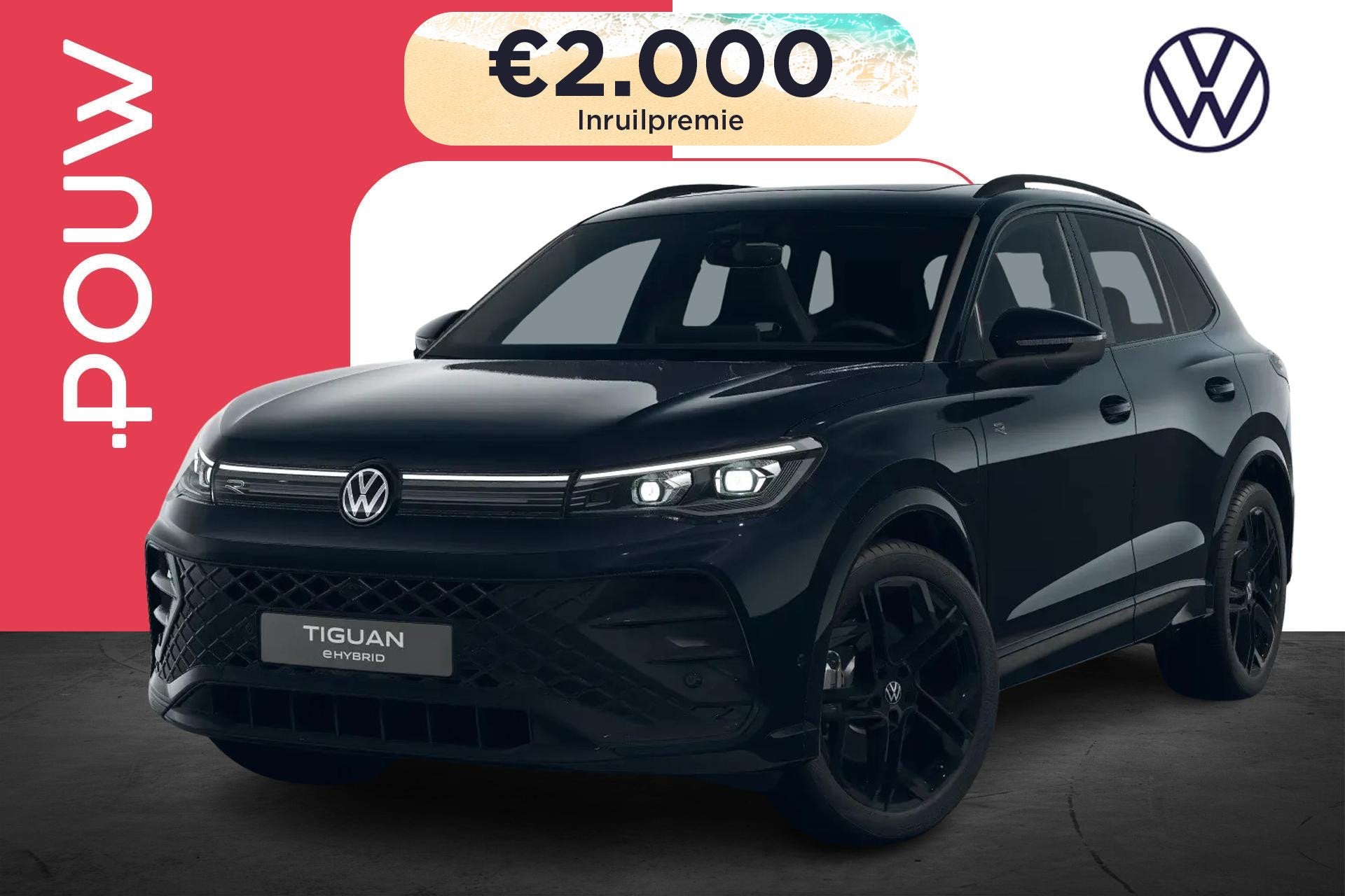 Volkswagen Tiguan 1.5 eHybrid 204pk R-Line Edition | 20" Vel, Auto's, Volkswagen, 12 maanden, Stof, 1498 cc, 150 min