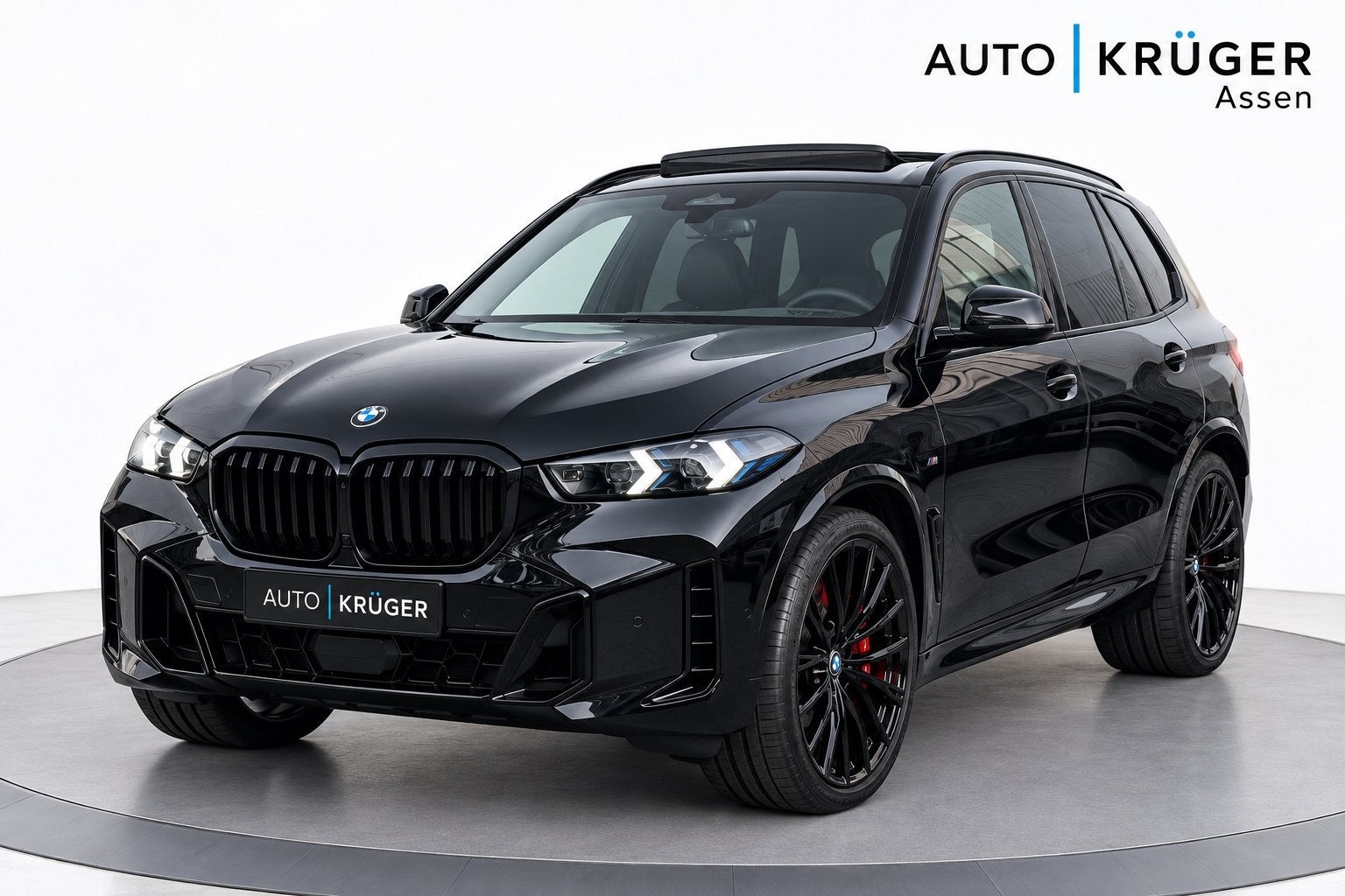 BMW X5 50e xDrive M-Sport PRO/PANO/M-STOELEN/TREKHAAK/BTW, Auto's, Zwart, Leder, Bedrijf, 489 pk