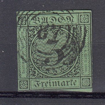 Baden 6, Ophalen of Verzenden, BRD, Gestempeld