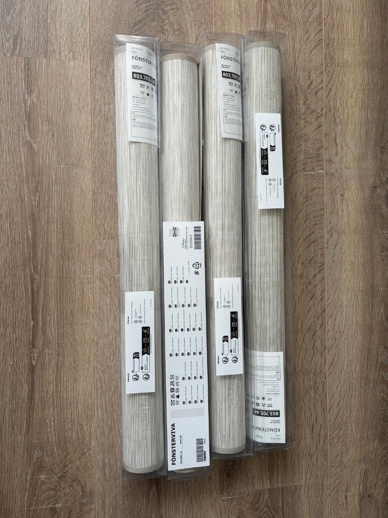 Papieren schuifpaneelgordijnen, Ophalen, Overige materialen, 300 cm, Crème