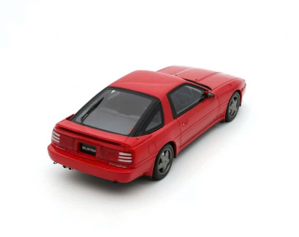 Toyota Supra MK3 Super Rood 1986 1/18 OTTO MOBILE R. OT1144, Verzenden, Nieuw, Auto, OttOMobile