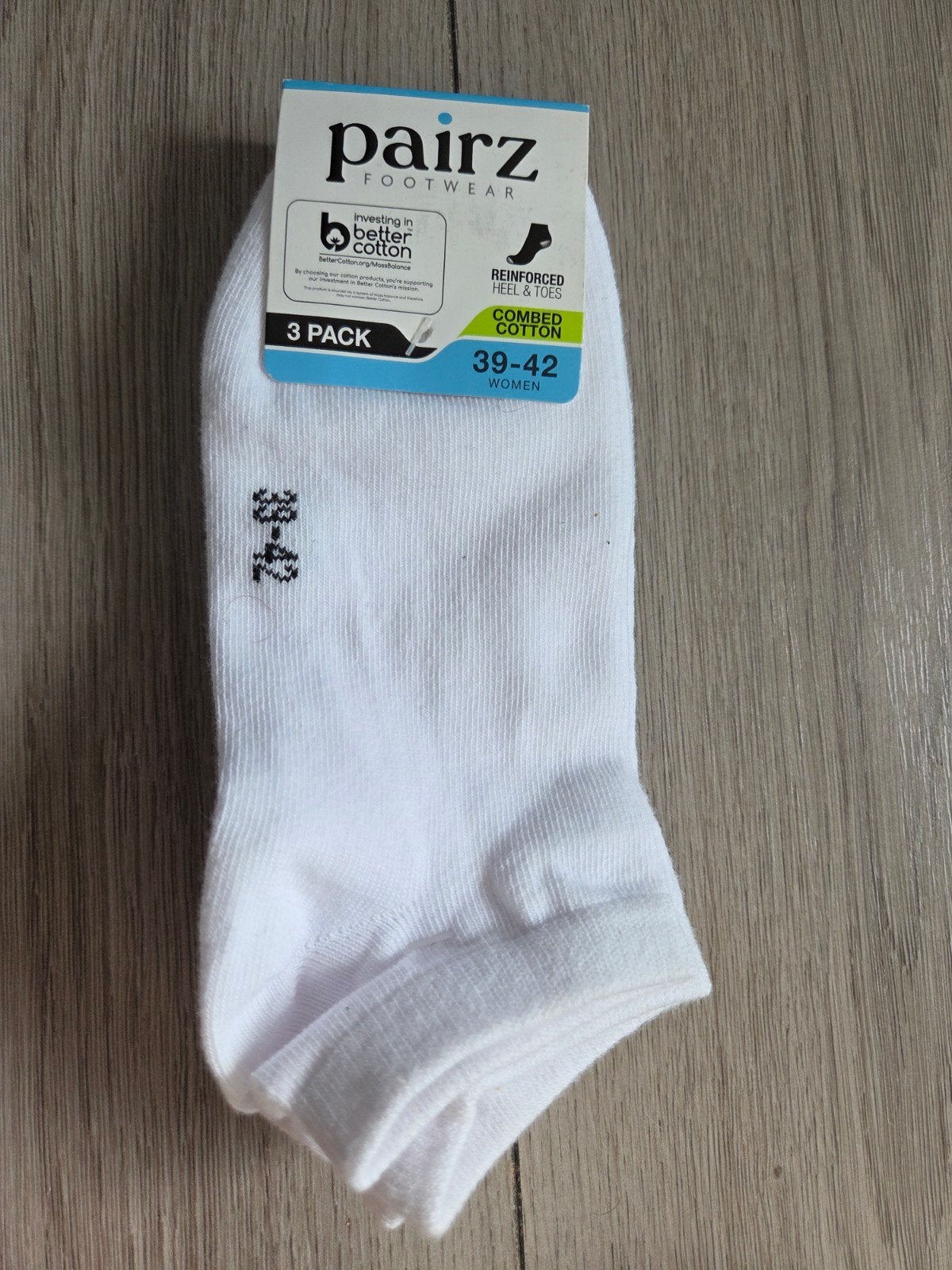 Pairz Footwear Sokken 3-pack Maat 39-42 Wit, Kleding | Heren, Sokken en Kousen, Ophalen of Verzenden, Nieuw, Maat 39 t/m 42, Wit