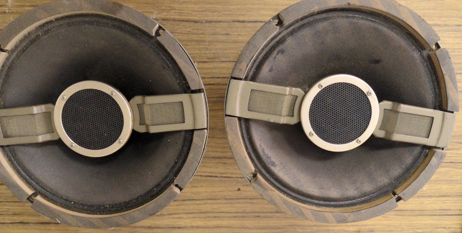 Foster PX-8A vintage coaxiale luidsprekers, Audio, Tv en Foto, Luidsprekers, Overige merken, Gebruikt, Ophalen of Verzenden, Minder dan 60 watt
