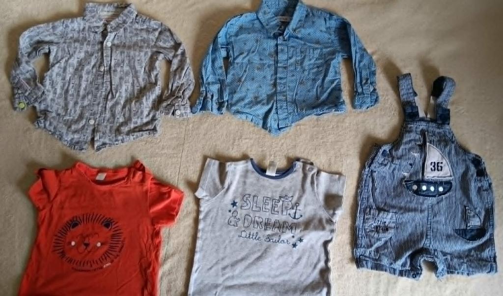 Pakket kleding jongen - maat 86 (5 stuks), Kinderen en Baby's, Babykleding | Maat 86, Ophalen, Gebruikt, Jongetje