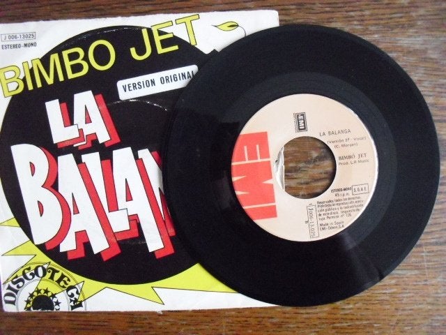 - Bimbo Jet - La Balanga - vinyl single, Inclusief binnenhoes, Ophalen of Verzenden, Gebruikt, Pop