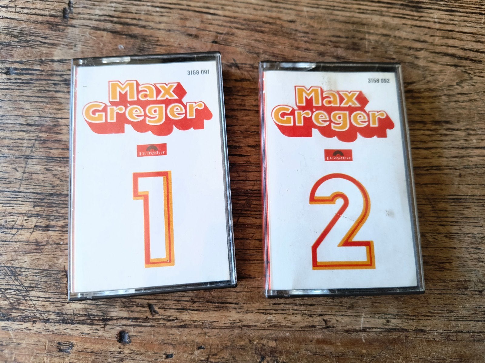 Max Greger - 2 Cassettebandjes (1966) Polydor, Ophalen of Verzenden, Gebruikt