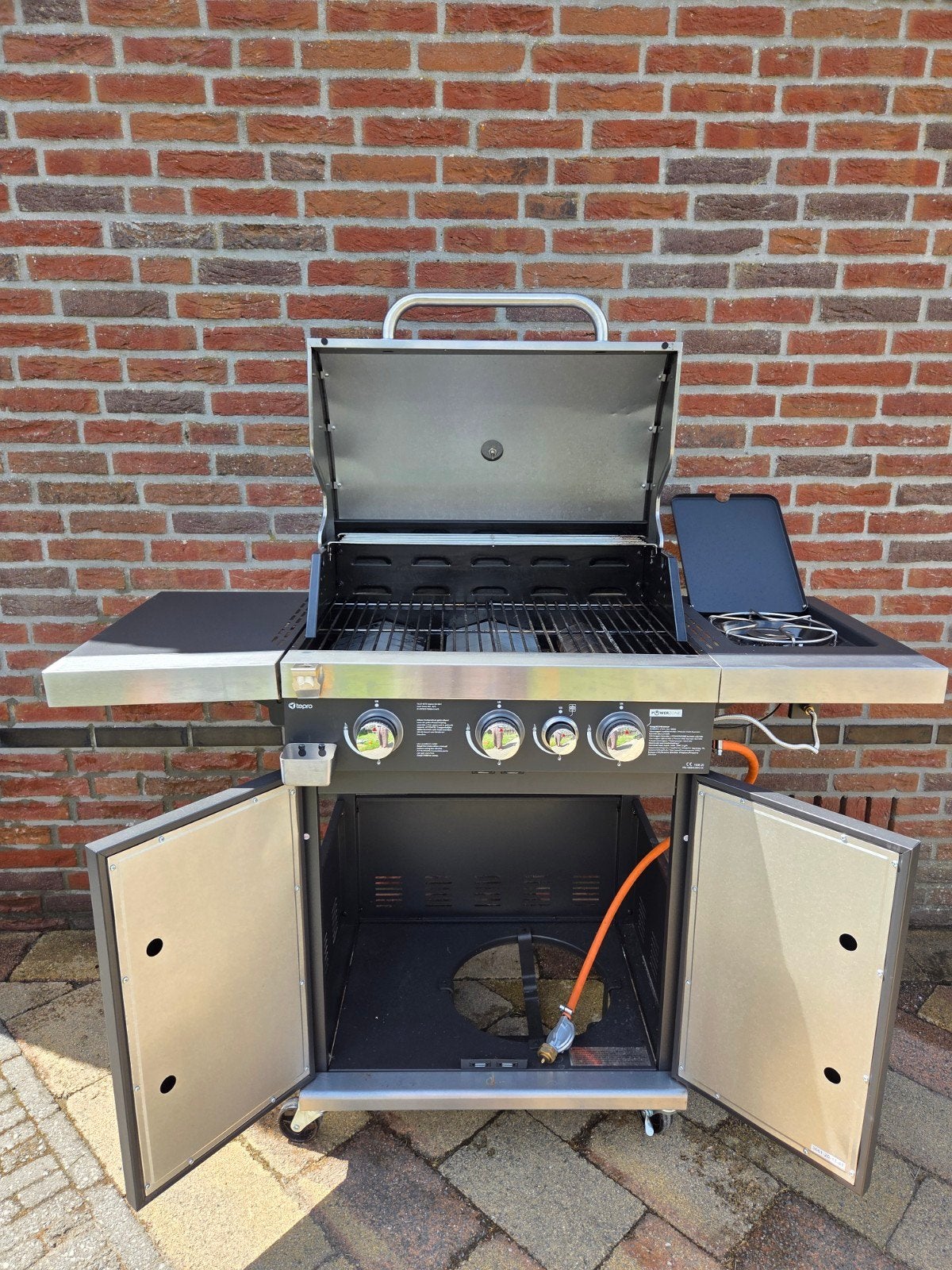 Barbecue PER DIRECT AF TE HALEN, Tuin en Terras, Ophalen, Gebruikt, Tepro