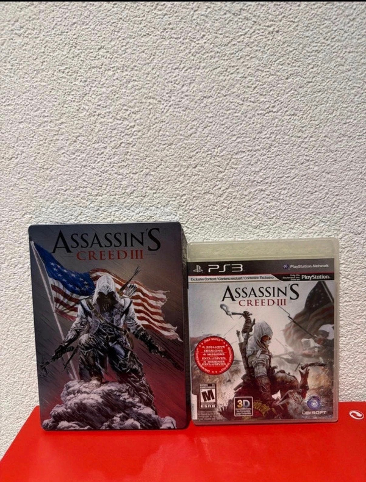 Assassin’s Creed III Steelbook + AC III Game (PS3), Avontuur en Actie, Vanaf 18 jaar, 1 speler, Ophalen of Verzenden