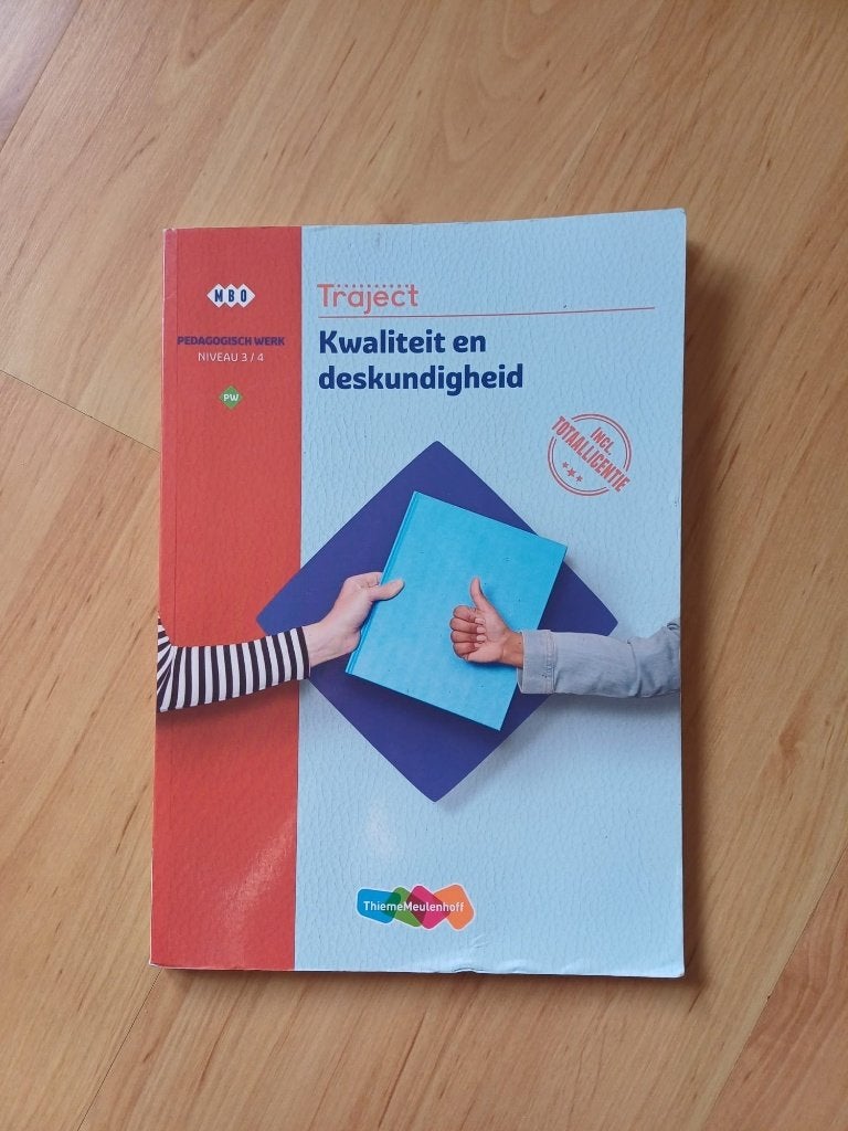 Traject Kwaliteit en deskundigheid Ped. Werk MBO niv 3+4, Verzenden, ThiemeMeulenhoff, Zo goed als nieuw, MBO