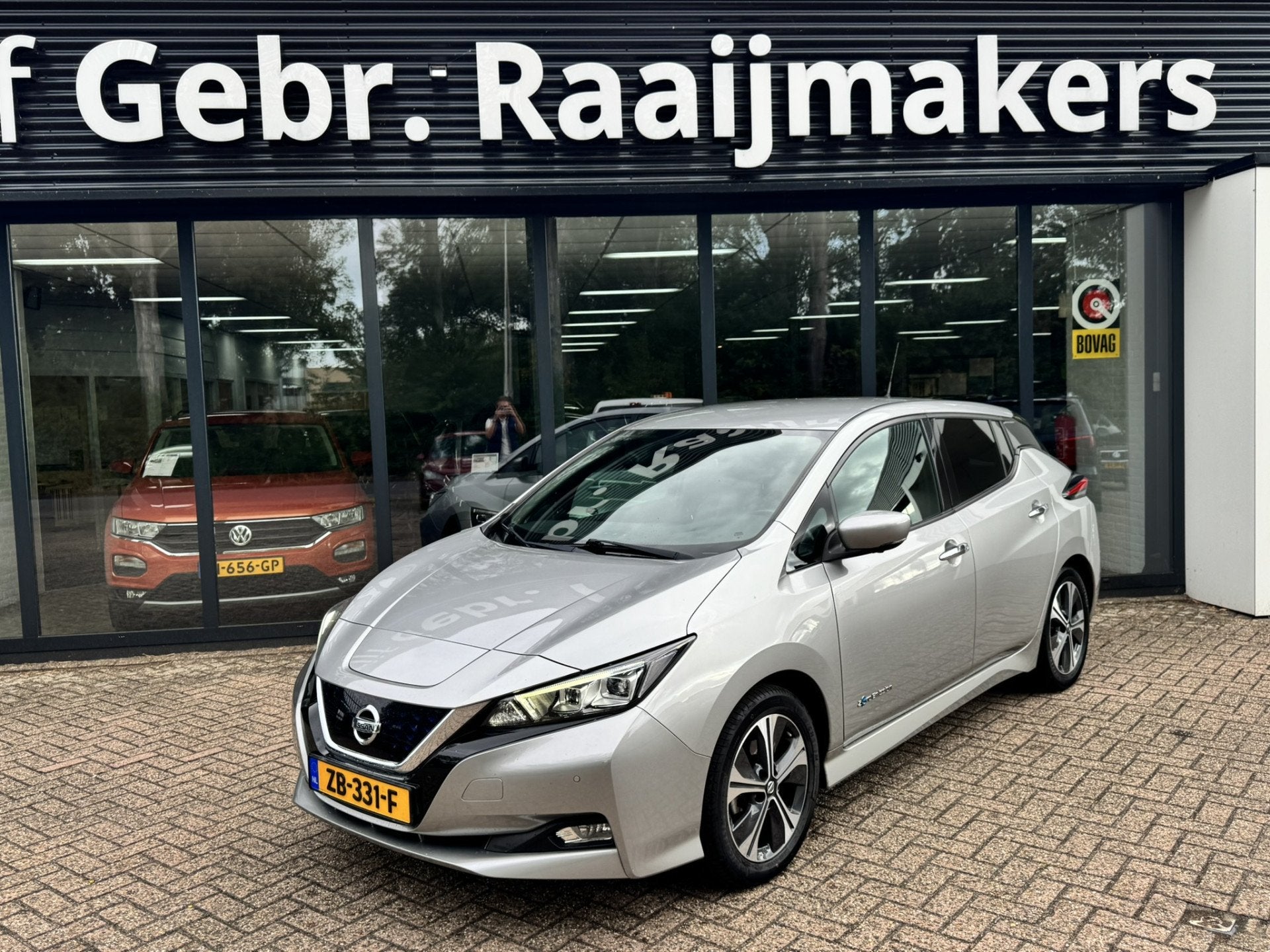 Nissan Leaf Tekna 40 kWh*85%SOH*Navi*ECC*EXPORT* (bj 2019), Gebruikt, Origineel Nederlands, 363 min, Leaf