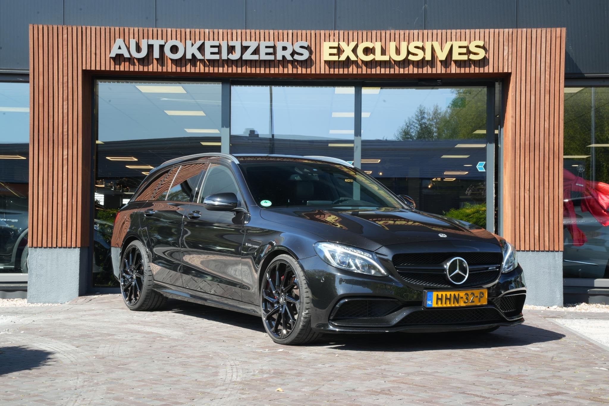 Mercedes-Benz C-klasse Estate AMG 63 476PK Leer MultiBeam St, Auto's, Automaat, Achterwielaandrijving, Gebruikt, Automatische klimaatregeling